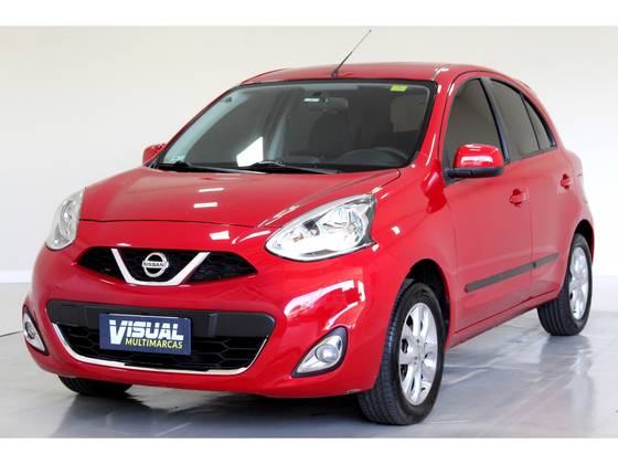 NISSAN MARCH 1.6 SV 16V FLEX 4P MANUAL NISSAN MARCH 1.6 SV 16V FLEX 4P MANUAL